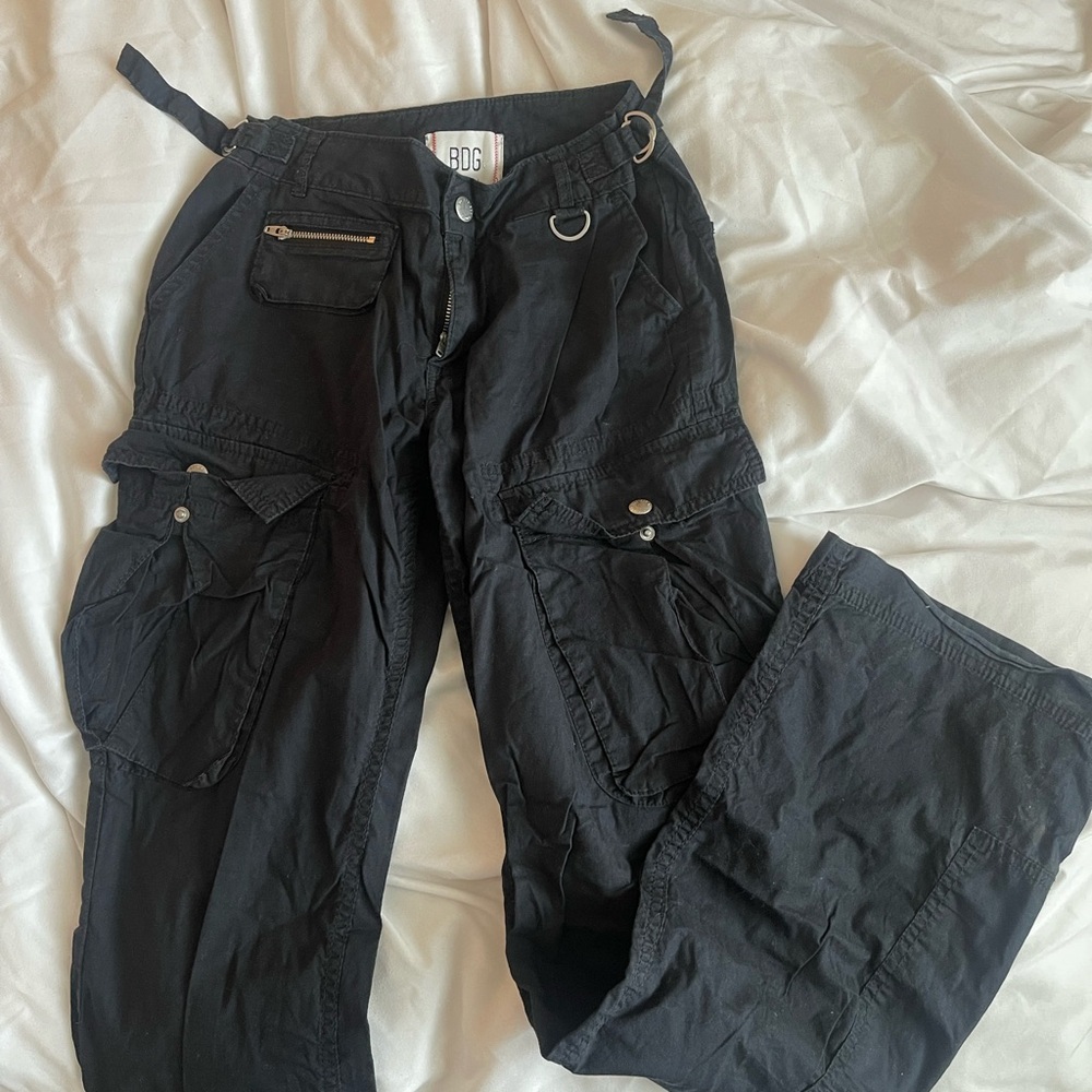 BDG Black Cargo Pants